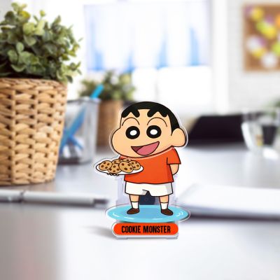 Shinchan Bobble Head for Car Dashboard, Solar Powered with Moving Head Gift for Shinchan256 Lover Cartoon Theme Car Decor